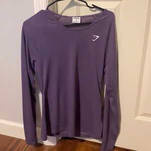 gymshark training full length LS top